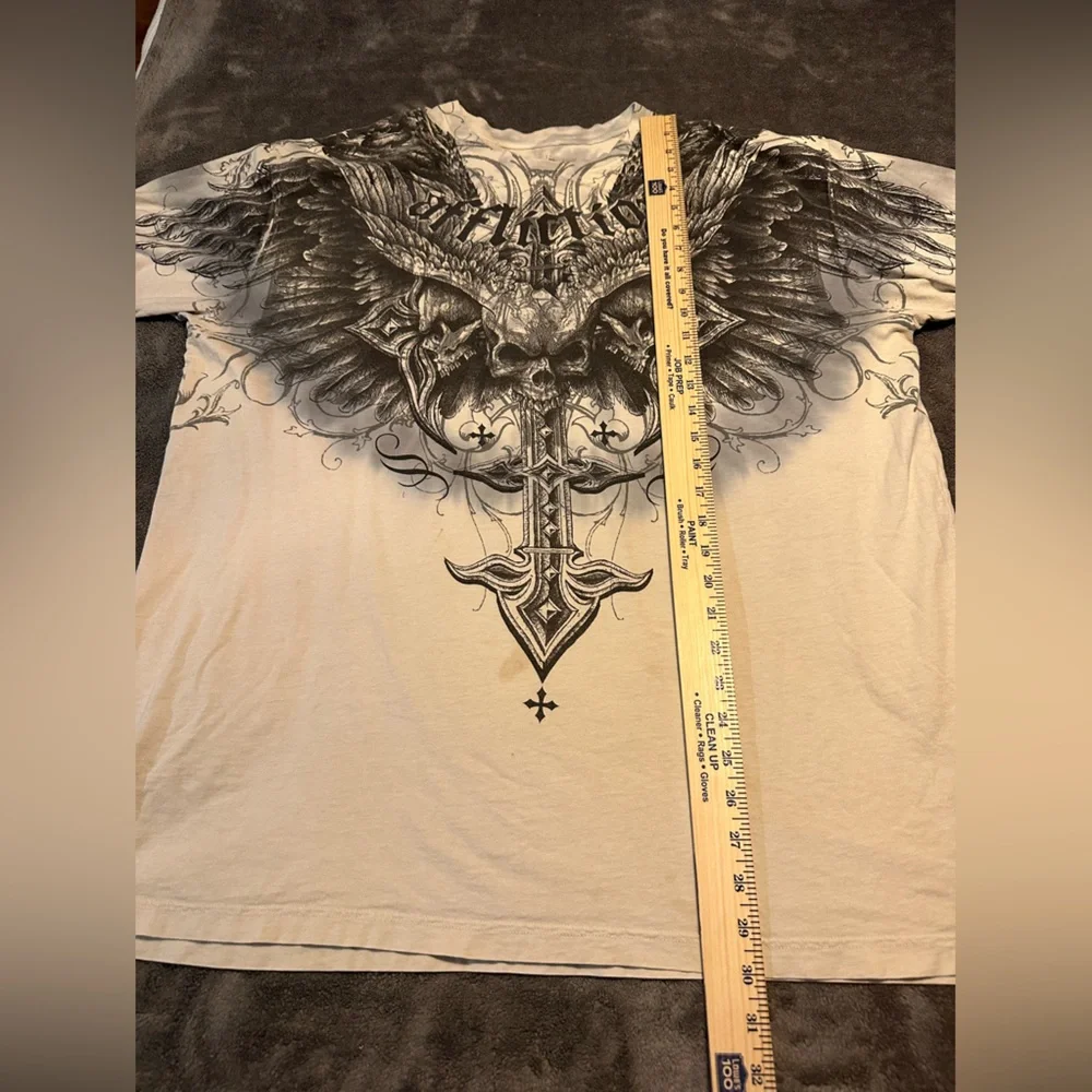 Affliction shirt mens size 3xl xxxl - Picture 4 of 7